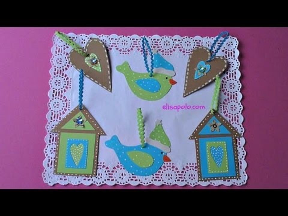 DIY, Cómo hacer Adornos para el Árbol de Navidad, Christmas Tree Crafts Ornaments