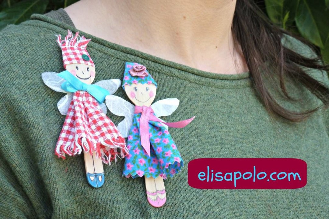 DIY, Broche Hadita, Fairy brooch, Ideas de Regalos, Ideas for Presents