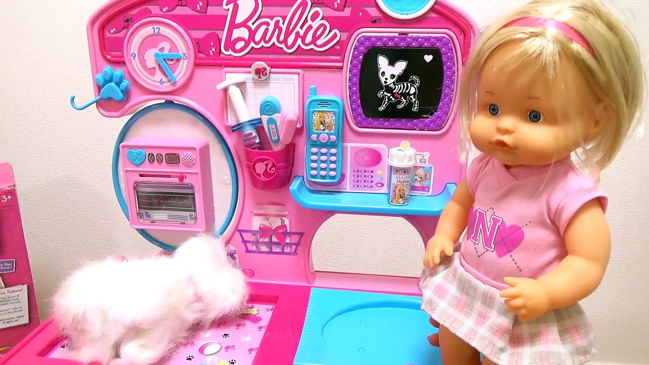 Barbie Pet Vet Playset and Nenuco Doll-PYa1Hom7GdA