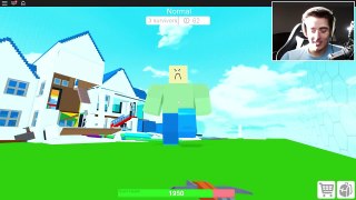 Roblox Adventures _ Giant Survival 2 _ Squished by the Giant!-tJzxZmOWLIw
