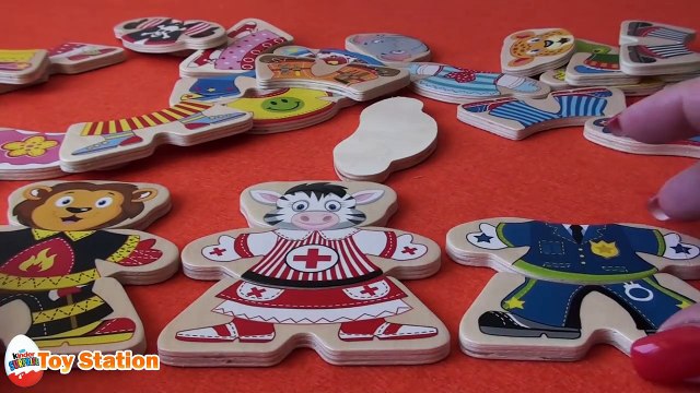 Playtive Junior Zoo Animals Wood Maze | Learn Animal Names Shapes & Sounds Lion Giraffe Ze