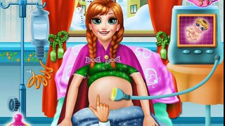 Анна Анна Детка ребенок рождение для замороженные игра Дети беременные Принцесса Валентин