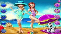 Elsas Summer Vacation - Disney Frozen Princess Elsa Dress Up Games For girls
