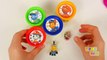 Learn Colors Play Doh Ice Cream Popsicle Rainbow Paw Patrol Play Doh Surprise Eggs Toys fo