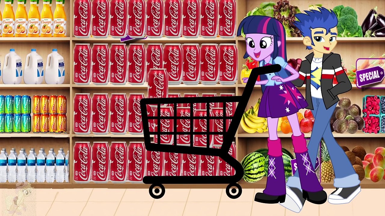 My Little Pony MLP Equestria Girls Transforms with Animation Beach Smartphone Love Story Real Life