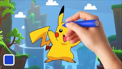 Cómo Dibujar Pokemon Ir Pikachu Lindo paso a paso Fácil