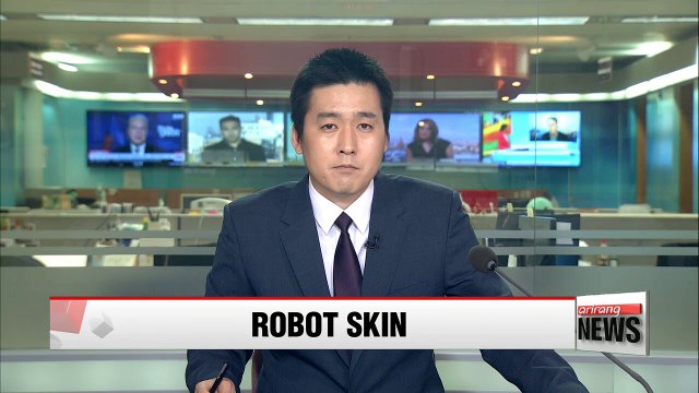 Researchers develop robot skin sensor