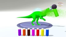 Learn Colors with Dinosaurs Spray Bottles _ Colors Bottles for Children _ Colors Videos for Kids-WjOAUbZoRNI