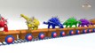 Learn Colors with Dinosaurs Wooden Train for Kids _ Colors Learning Videos with Dinosaurs for Kids-FCsJVsThZck
