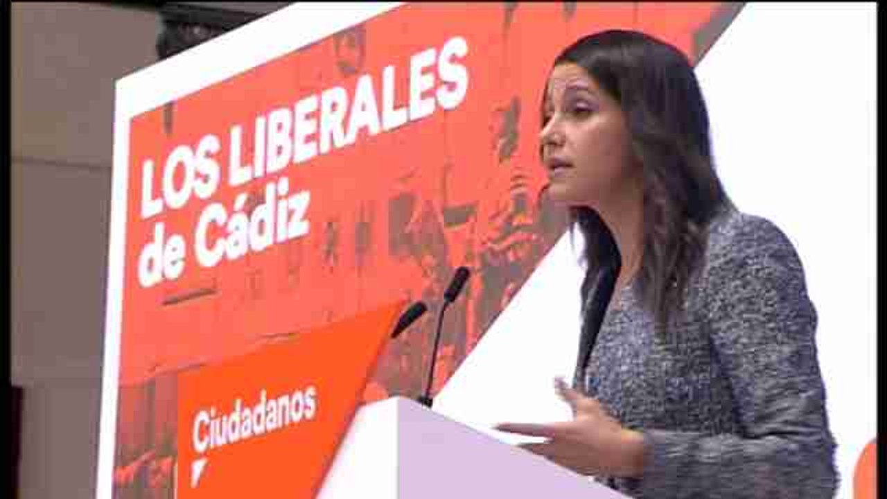 Arrimadas antepone "lo bueno por conocer" a "lo malo conocido"