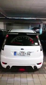 Compte-tours sur une lunette arrière