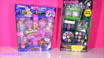 SHOPKINS & Makeup! SHOPKINS Season 7 12 Pack and FlashMob Makeup Kit! Topkins & Lanterns!