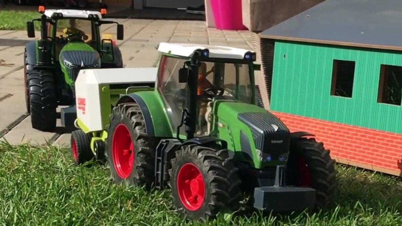 BRUDER CRASH DHL MAN Truck tractor john Deere-YIjNvqM6VaY