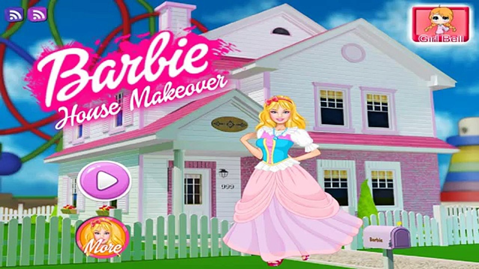 barbie house makeover