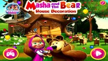 Masha and The Bear House Decoration - Маша и Медведь Games For Kids