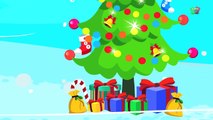 Ди ди из ди ди Ле Ле Ле музыка за С Рождеством оленей Санта-Клауса детские песни яблоко