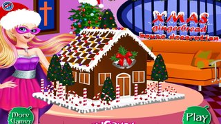 Рождество мультфильмы для детей младшего возраста Дети Дети строительство игра имбирный пряник дом