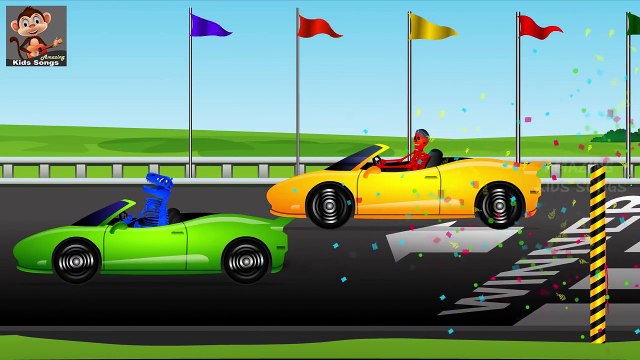 Dinosaur Skeleton Finger Family Rhymes | Preschool Learning Songs | Funny Colors Skeleton