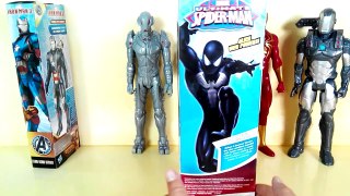 Titan hero series, Superhero marvel toys, Ultimate Spider man vs Ultron vs War machine,hot kids toys-YglZN4tD9uM