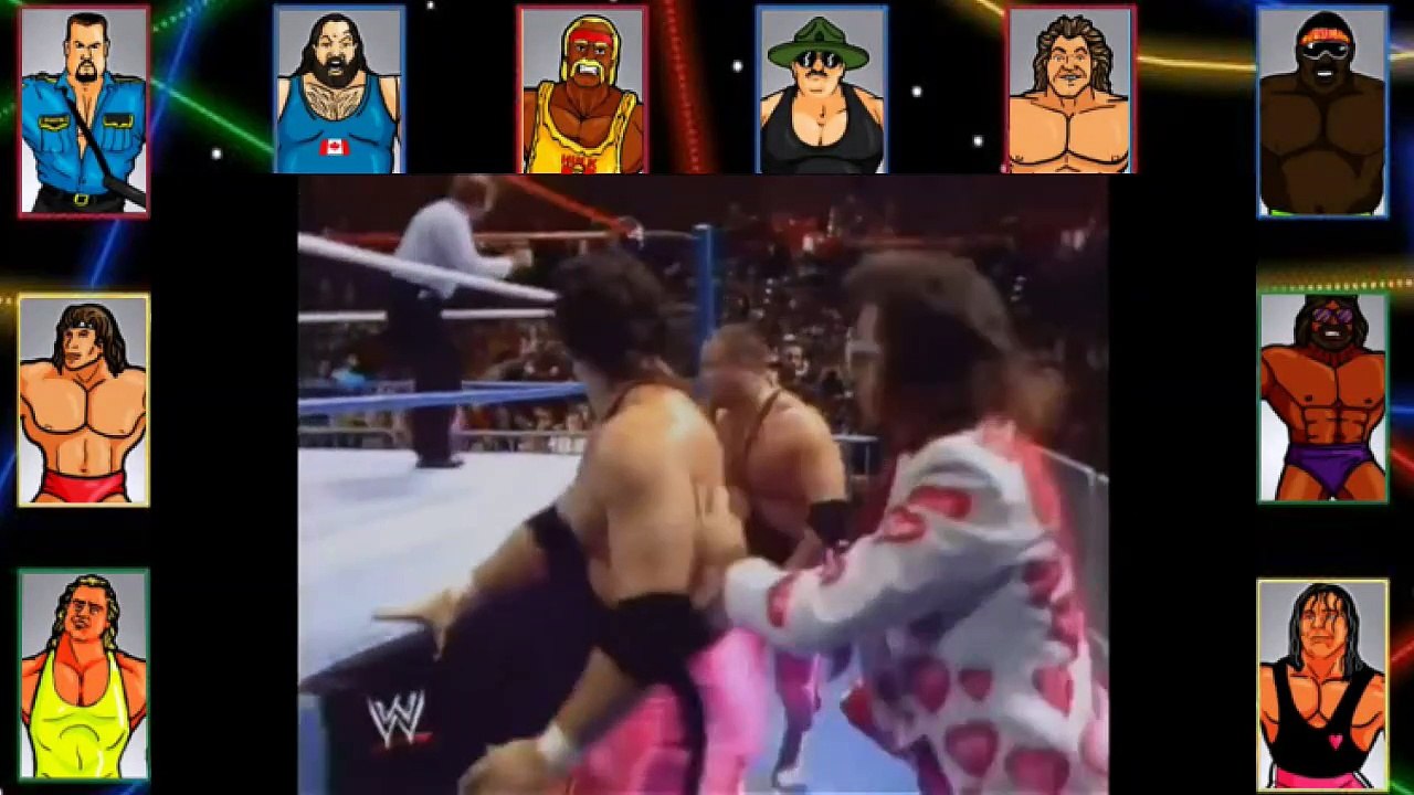 HASBRO MATCH-UP: Brett Hart vs. Macho Man