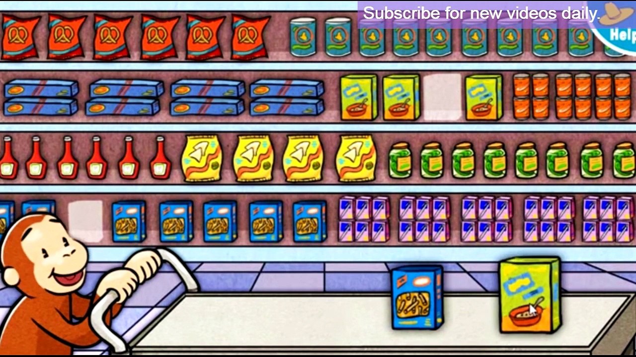 CURIOUS GEORGE Supermarket Mix-up And Arthur Supermarket Adventure Game Episodes