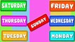Days of the Week Song - 7 Days of the Week - Childrens Songs by The Learning Station