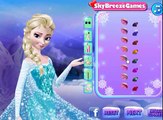 Frozen Makeup and dressup game play with elsa frost queen and barbie doll