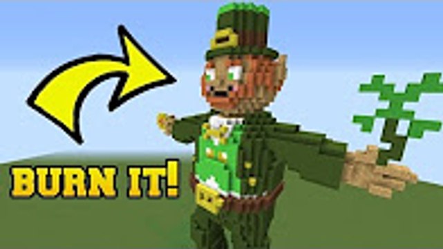 PAT AND JEN PopularMMOs IS THAT A LEPRECHAUN?!? BURN HIM!!!