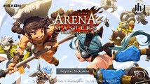 ARENA MASTERS Android Gameplay MOBA (by NEXON) (CBT)