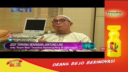 Jody Super Bejo Terkena Serangan Jantung Lagi