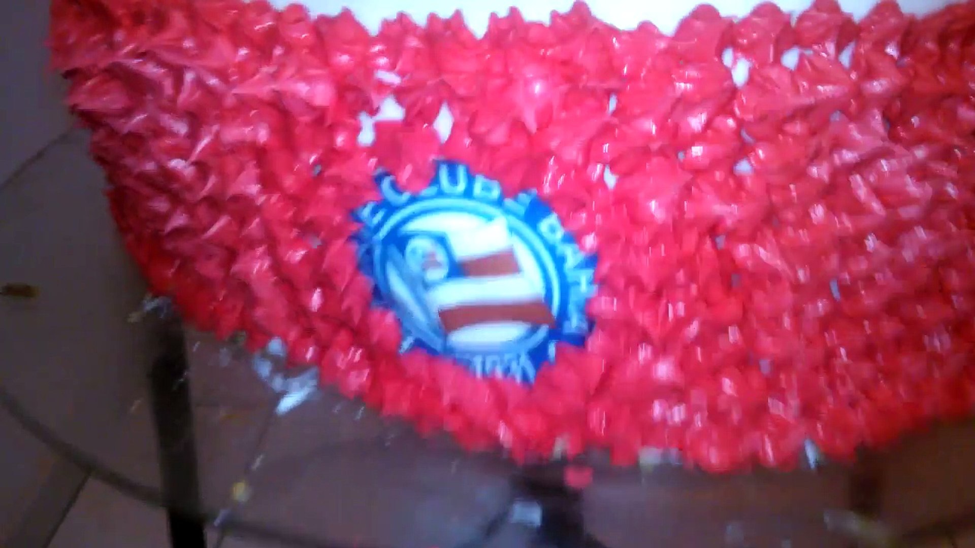 Bolo de aniversário do time do Bahia