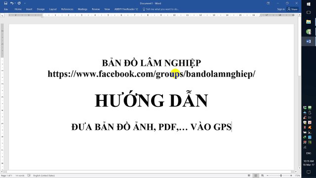 Hướng dẫn chuyển ảnh vào GPS - Chuyển bản đồ ảnh vào GPS - Chuyển bản đồ Mapinfo vào GPS - Bản đồ Lâm Nghiệp