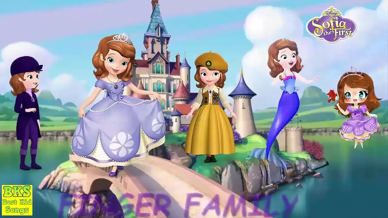 My Little Pony Sofia The First Frozen POU Hello Kitty Doc McStuffins Finger Family Songs