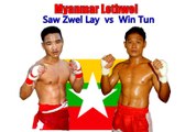 Myanmar Lethwei - Win Tun vs Saw Zwel Lay