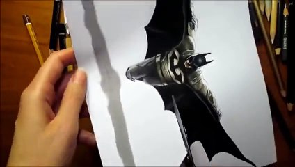 3D super hero Batman Painting