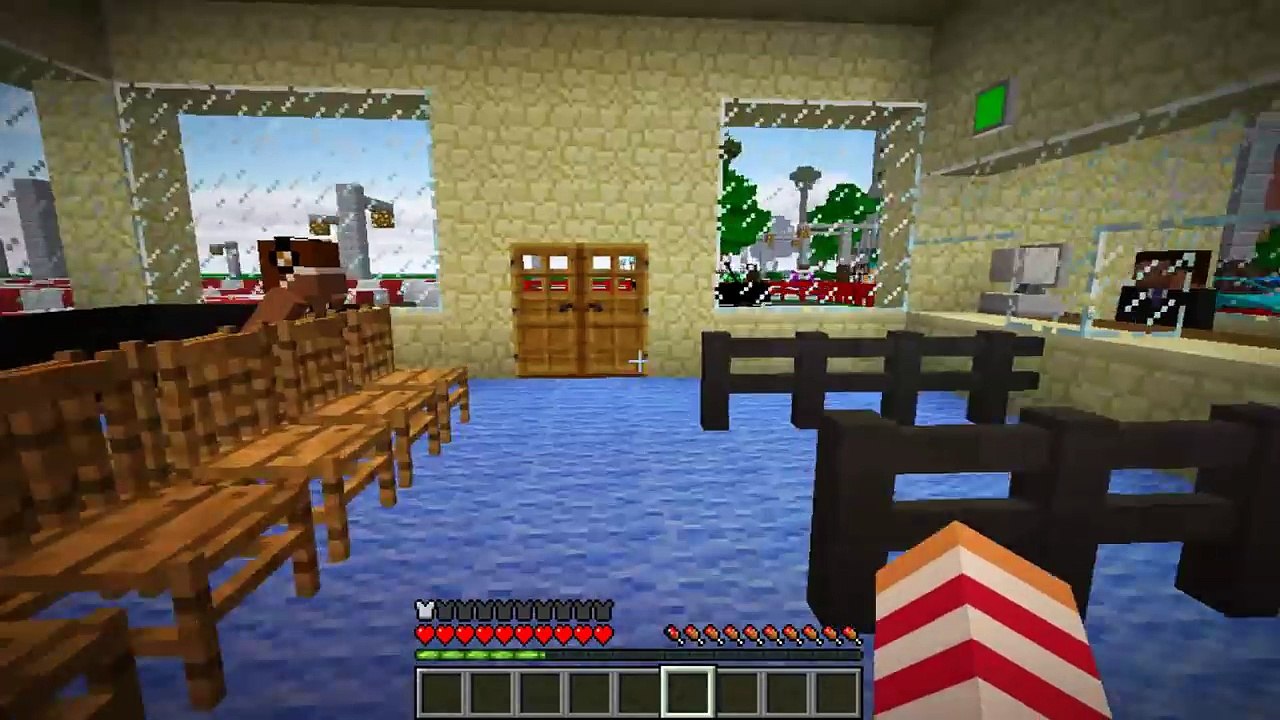 Minecraft - Little Ally And Friends - LITTLE ALLY IN A CAR CRASH! W/MAX THE MONKEY
