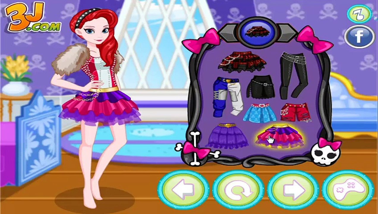 Best Free Game Online Elsa Frozen change clothes