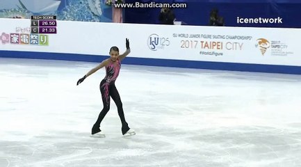 2017 Junior Worlds - Starr Andrews SP