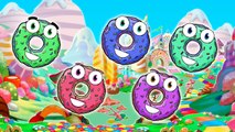 The Finger Family Doughnuts Family Nursery Rhyme | Donuts Finger Family Songs 3D