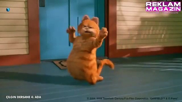 Alarko Kombi Dans Eden Garfield Reklamı