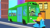 ruote del bus | Filastrocca | bambini canzone | Nursery Rhyme | Kids Song | Wheels on the