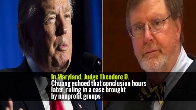 But in a pointed decision that repeatedly invoked Mr. Trump’s public comments, Judge Derrick K. Watson, of Federal District Court in Honolulu, wrote