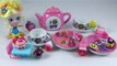 Shopkins DIY Tea Set! Shopkins Surprise Egg, Shopkins Qube, Kids Craft Toy Video Paint Shopkins-Hq