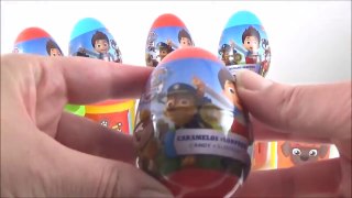 LEARN COLORS with Paw Patrol! NEW Paw Patrol Toy Surprise Eggs! Nick Jr Play doh Surprise Cans-v1