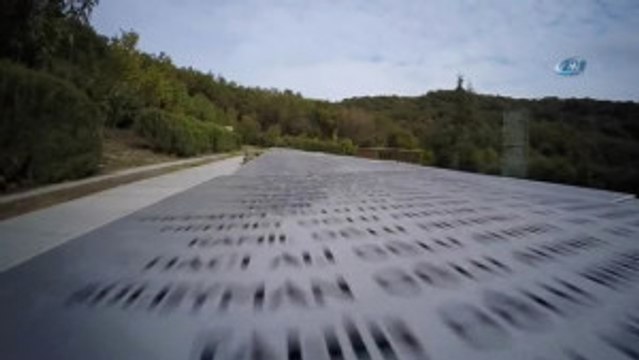 Çanakkale Şehitlik Abidesi Havadan Görüntüleri (Arşiv)