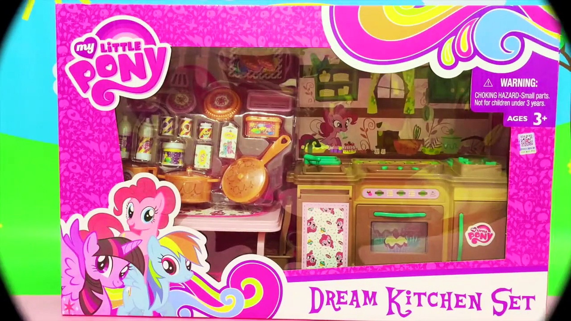 MLP Pinkie Pie's Dream Kitchen cooking and baking toys-iWue