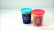 LEARN COLORS with Paw Patrol! NEW Paw Patrol Toy Surprise Eggs! Nick Jr Play doh Surprise Cans-v1l