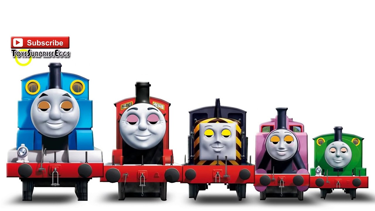Thomas and Friends Finger Family | Daddy Finger Thomas Song Nursery Rhymes Kids | ToysSurp