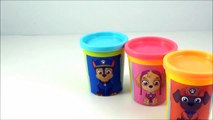 LEARN COLORS with Paw Patrol! NEW Paw Patrol Toy Surprise Eggs! Nick Jr Play doh Surprise Cans-v1ltg