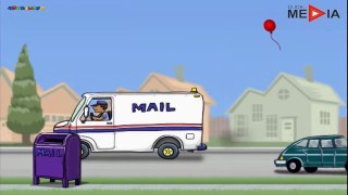 Mail Lastwagen cartoon für kinder, zeichentrickfilme für kleinkinder, lehrreicher zeichentrickfilm-tz1xSG4
